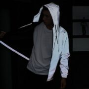 Reflective Jacket Hip Hop Autumn Windbreaker Night Sporting Coat Homme Reflective Mesh Jackets Fluorescent Clothing - Image 2