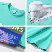 Printed Tide Brand Short-Sleeved Women And Men Loose Street Fashion Summer Half-Sleeved Top - Image 6