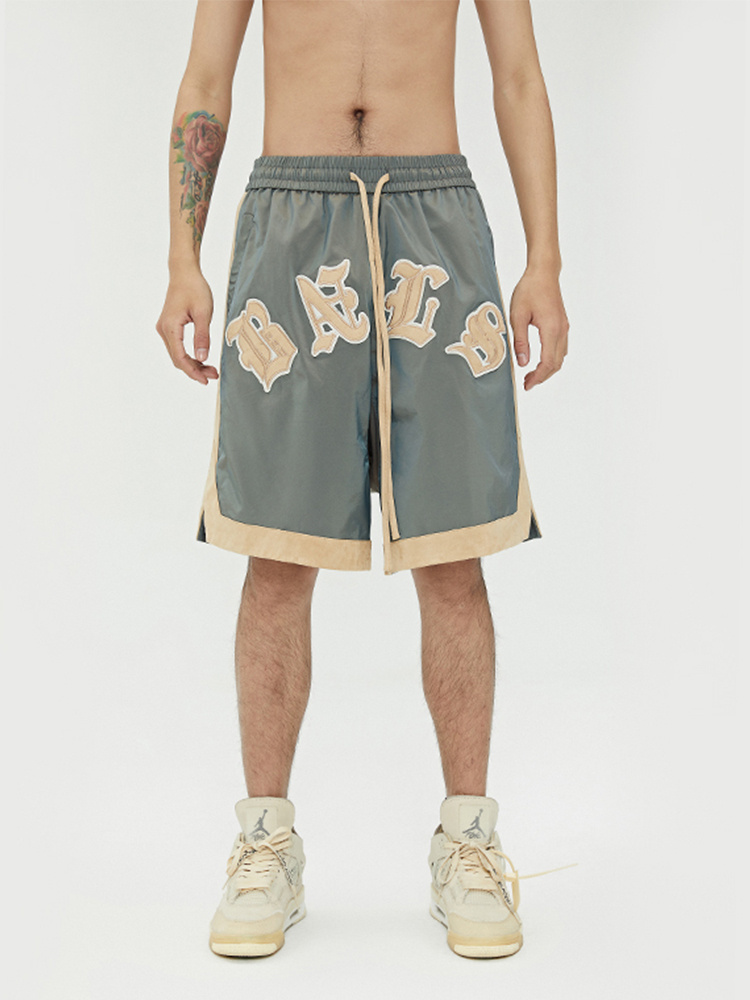 1621994796758.jpg Basketball Pants Drawstring Five-point Pants Men And Women Couple Loose Shorts - Image 1