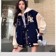 New Junior High School Students Baggy Casual Jacket - Image 8