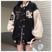 New Junior High School Students Baggy Casual Jacket - Image 2