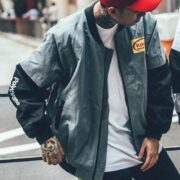 Hip Hop Style Jacket Men Women Streetwear Print Baseball Jackets