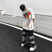 Hip Hop Lazy Style Antique Tassel Jeans - Image 5