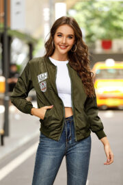 Decal baseball jacket jacket - Image 5