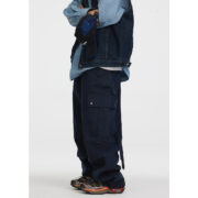 Retro Multi-pocket Cargo Pants Men And Women - Image 2