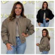 Women's Pilot Jacket Coat Zipped Cotton-padded Jacket - Image 2