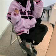 Vintage Harajuku Jacket Hip Hop Loose Jacket Women - Image 8