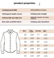 Hip Hop Trend Men's Belt Zipper Jeans - Image 5