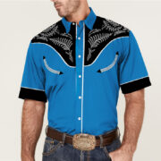 3D Personalized Printing T-shirt Summer Loose Short Sleeve Lapel Shirt Casual Streetwear Clothing For Men - Image 2