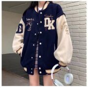 New Junior High School Students Baggy Casual Jacket - Image 3