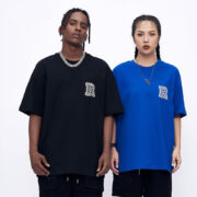 Men's Clothing Hip Hop English Print Personality Round Neck Short Sleeve - Image 2